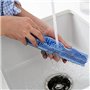 York Set de balais et Pelle à poussière - Pratique et fiable - Balai en Caoutchouc avec Pelle et Brosse - Balai avec Manche pour