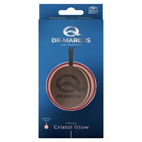 Désodorisant Pour Voiture Dr Marcus Twist Crystal Glow Bois Parfum Pendentif