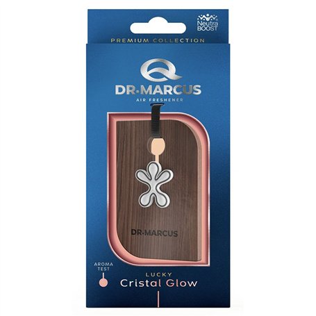 Désodorisant Pour Voiture Dr Marcus Lucky Crystal Glow Bois Plastique Parfum Pendentif