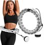ATHLER Emu 30 | Cerceau de Fitness Intelligent Hula Hoop | Boule de Gravitation Poids | Compteur Intelligent | Picots | Largeur