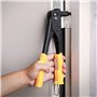 Retoo Pince à riveter aveugle robuste avec poignée ergonomique pour rivets aveugles en acier - Pince à riveter manuelle pour riv