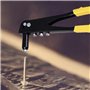 Retoo Pince à riveter aveugle robuste avec poignée ergonomique pour rivets aveugles en acier - Pince à riveter manuelle pour riv