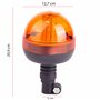 Retoo Gyrophare d'avertissement, 12V-24V, Clignotant, Lumière Orange LED, Gyrophare étanche pour Chariot élévateur, Tracteur, Ch