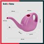 KOTARBAU® Arrosoir de jardin 2 l en plastique pour arroser des fleurs avec bec long - Petit arrosoir à fleurs pour l'intérieur e