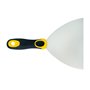 HARDY Lot de 4 Couteaux à enduire - Manche Bi-Matière - Spatules de finition - Quatre tailles : 40 mm 80 mm 100 mm 150 mm - Réno