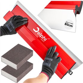 DELPHI Spatule de surface 80 cm/800 mm Lame interchangeable en acier inoxydable 0