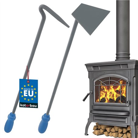 KOTARBAU® Racloir de cheminée pour four chaudière solide et solide