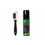 Kaps Nettoyant pour Bottes en Cuir Nubuck et Daim avec Capuchon Applicateur et Brosse à Chaussures à 4 Côtés; Shampoing Détachan