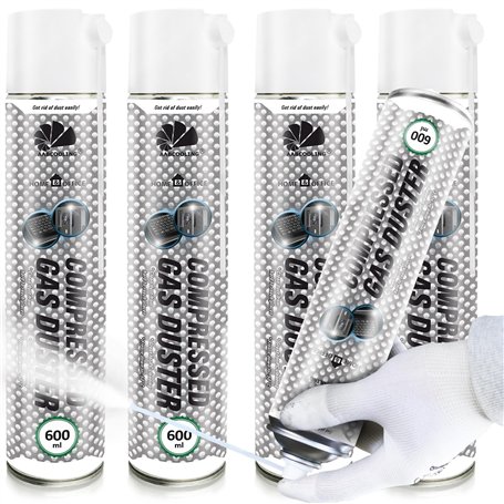 AABCOOLING Home&Office Sprays Nettoyants pour Moteur 4x600ml – Spray de Congélation -50°C