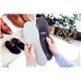 Ensemble de 6 Paires de Semelles Anti-Odeurs pour Chaussures avec Charbon de Bois Odorant, Inserts pour Chaussures, Arrêt D'odeu
