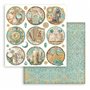 Stamperia - Papier de scrapbooking pour scrapbooking, albums, fabrication de cartes, bullet journaling et plus, sans acide, doub