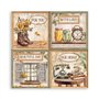 Stamperia - Papier de scrapbooking pour scrapbooking, albums, fabrication de cartes, bullet journaling et plus, sans acide, visa