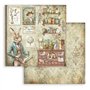 Stamperia - Papier de scrapbooking pour scrapbooking, albums, fabrication de cartes, bullet journaling et plus, sans acide, doub