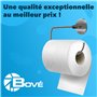BOVE Lot de 56 rouleaux de papier toilette 3 couches - 250 feuilles par rouleau - Extra doux, solide et absorbant - Certifié FSC