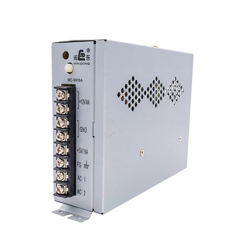GOZAR Alimentation D'Énergie De Commutation De Md-99 16A pour La Production Pinball D'Arcade Jamma 5V/16A 12V/4A