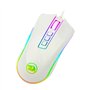Redragon M711W Cobra White Souris Gaming Blanche, capteur Optique Pixart P3325 de 10.000 DPI, éclairage RGB, mémoire intégrée, i