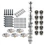 Niceke Jeu d'arbres à cames + 10 × Poussoirs hydrauliques 038109309A 070109101Q 2.5 R5 TDI Compatible avec BNZ BPC BPD BPE