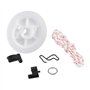 Poulie de démarreur Corde de démarreur Rondelle ressort Pince à cliquet Kit de réparation de démarreur à rappel pour Stihl Tronç