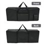 Foppla Sac de transport pour clavier, sac de rangement pour piano 61 touches, sac de rangement en tissu Oxford, sac d'orgue élec