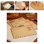 128pcs Mini Kraft Enveloppes, Papier Cadeau Vintage avec Autocollants, Cartes postales Invitation de fête d'anniversaire de mari
