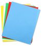 5 feuilles de papier transfert multicolore