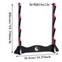 Z-fiber Porte-épée Japonais rembourré Katana Stand Samurai Display Rack Support All Tanto Sword Tai Chi,4 Tier