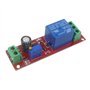 Aihasd 2 pièces NE555 Délai de l'oscillateur 12 V DC Réglable de 0 à 10 secondes Temporisation Module de commutation Minuterie à