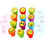 JZK 36 x Emoticon Emoji Tampons Encreurs pour Enfants Timbres Tampon Auto-encreur pour Cadeaux de fête pour Enfants Merci Cadeau