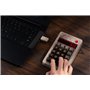 8BitDo Retro 18 Mechanical Numpad, Supports Calculator Mode, Bluetooth/2.4G/Wired Numpad for Windows and Android - C64 Edition