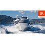 JBL Stage Marine Haut Parleur étanches 8" (200mm) - 375 Watts Deux Voies Haut-parleurs Marins pour Bateau - Enciente encastrable