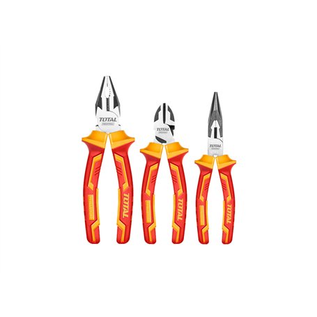 TOTAL - Jeu de 3 pinces isolées | 1 pince universelle isolée