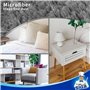 MR.SIGA Recharges de Plumeau en Microfibre Non Peluche, Chiffon Lavable pour Le Nettoyage Domestique, Lot de 2