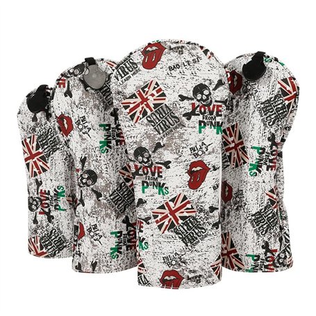 Lot de 4 housses de protection pour tête de conducteur de golf | Compatible avec les conducteurs #1