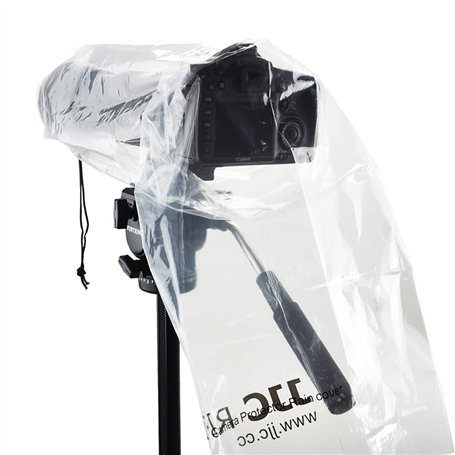 Lot de 2 housses de pluie pour appareil photo JJC DSLR avec objectif jusqu'à 45 cm de long