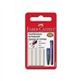 FABER-CASTELL Pack de 4 gommes de recharge pour Crayon gomme