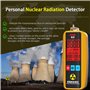 BSIDE N3 Détecteur de Rayonnement Nucléaire Compteur Geiger avec Grand Écran Alarme Commutable Dosimètre Radioactivité Détecteur