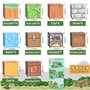 JauniQ Constructions Magnétiques Blocs, STEM Montessori Jouets Magnétiques Sensoriels Cadeaux pour Garçons Filles à partir de 3