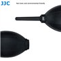 JJC Souffleur à Air avec Embout en Silicone Souple pour Appareils Photo, Objectifs, Filtres, Lunettes de Soleil, Écrans de Télép