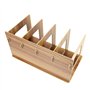 Etagère De Rangement DIY pour Organisateur de Bureau Étagère Planche Organiseur de Bureau en Bois Boîtes de Rangement Casiers Bi