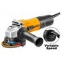 Ingco Ag900285 Meuleuse d'angle 900 W 125 mm Vitesse réglable variable poignée ergonomique