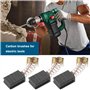 Be In Your Mind 2 Paires de Balais de Carbone 6x10x14mm Outil Électrique Meuleuse d'angle Moteur Balais de Carbone Compatible av