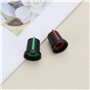 Be In Your Mind 30 Pièces Bouton de Commande de Potentiomètre Trou d'arbre Moleté de 6mm 15.5x15mm pour Équipement Audio Amplifi