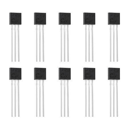 Be In Your Mind Lot de 10 transistors à canal N 2N5457 5457 JFET à 3 bornes pour commutation analogique