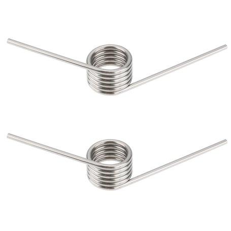 Be In Your Mind Lot de 2 ressorts de torsion à double jambe en acier inoxydable 5