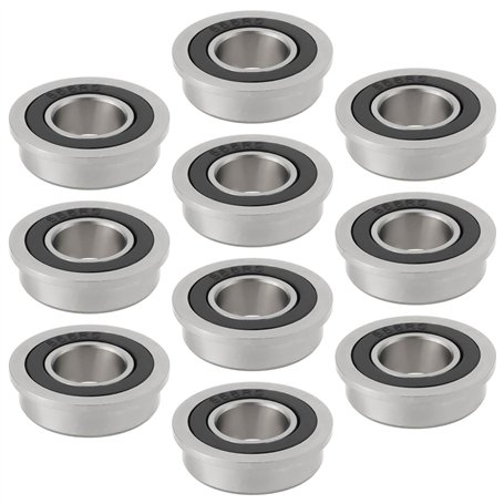 Create idea 10 Lot Roulements à Billes à Bride Double Scellés F688-2RS 8x16x5 Mm Roulements Roue Remplacement Adaptés Aux Outils