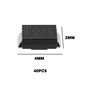 The Lord of the Tools Lot de 40 Diodes Redresseuses à Montage en Surface SS16 SMA Schottky 1 A 60 V 4 X 2 Mm pour Une Rectificat
