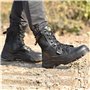 SAFEYEAR Chaussure de Securite Homme et Femmes Militaires, H-9438 Basket de Securite Homme Montante Legere et Confortable, Botte