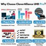 ClonerAlliance UHD Pro, enregistreur vidéo 4K, DVR de Capture HDMI avec codec H.265/H.264, Enregistrement cinématique 4K@24fps (