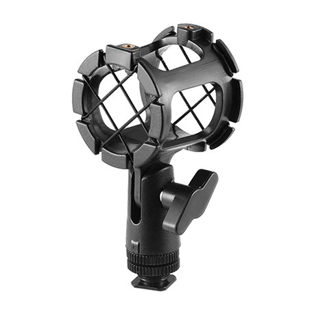 SMALLRIG Microphone Support Universel Adaptateur Suspension Antichoc Shock Mount Support Amortisseur avec Cold Shoe 1859