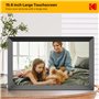 KODAK Cadre Photo numérique Wi-FI 15,6 ", écran Tactile HD IPS, Cadre Photo électronique avec 32 Go de mémoire, Rotation Automat